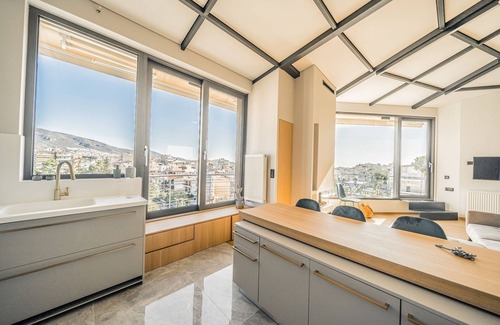 Dafni Wohnung | Sky Apartment - Zwei Schlafzimmer Wohnung, Schläft 6