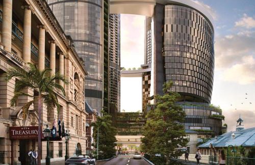 Brisbane Central Business District Wohnung | Sky High Zen at Queens Wharf Level 59