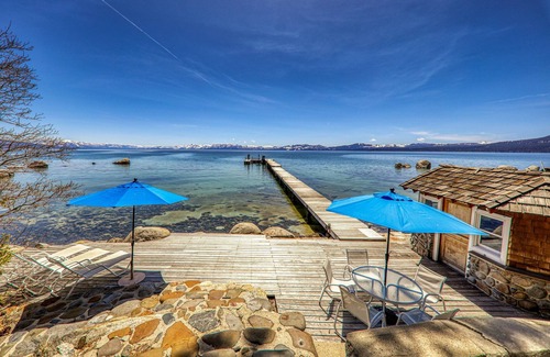 Brockway Haus | Sky Rocks Lakeside Home - privater Strand, Pier und Bojen. Brockway HOA auch!