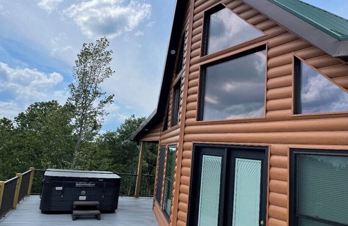 Jackson Kabine | Sleeps 11, an amazing view. See 3 states on a clear day. Pic don’t do it justice