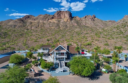 Apache Junction Haus | Small Events, 4 Homes, Resort Living, Pet Friendly, Htd Pool, Views, Tonto Nat Forest Trails