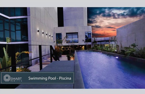 Mata Redonda Wohnung | @SmartMobilis Luxury Penthouse Long Stays,Medical Tourism,Balconies,Pool & Gym