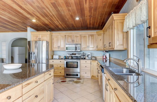 Garden Valley Kabine | Snow Springs Pool House w/ PRIVATE heated, hotsprings pool! 5 bedrooms,Sleeps 15