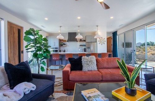 Joshua Tree Haus | SO GORGEOUS! Luxurious Home w/HOT Tub & Views!!!