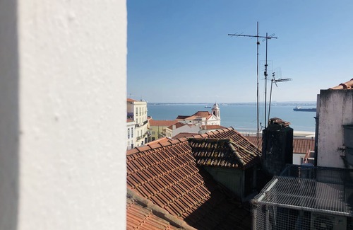 Santa Maria Maior Haus | Sol III - Zentrum des alten Lissabon Tajus View