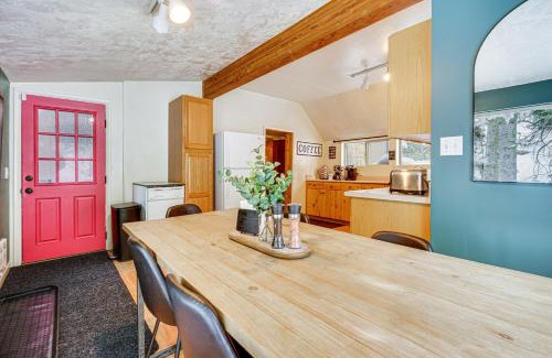 Salt Lake Mountain Resorts Haus | Solitude Mountain Cabin Creek-Side View and Hot Tub