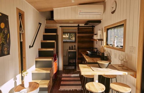 Cambridge Haus | Tiny house-Exklusiv-Ensuite Dusche-Bergblick-Maple House