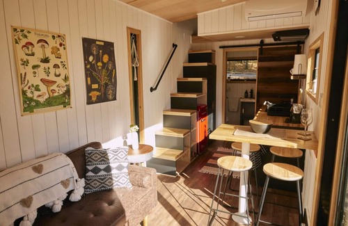 Cambridge Haus | Tiny house-Exklusiv-Ensuite Dusche-Bergblick-Maple House