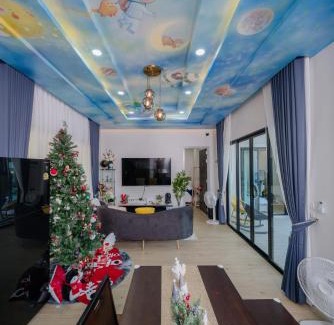 Ban Pong Haus | Space Water House พูลวิลล่าครอบครัว