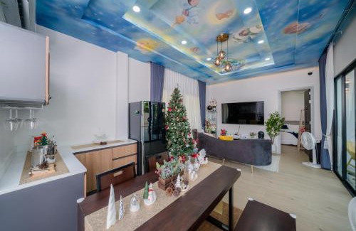 Ban Pong Haus | Space Water House พูลวิลล่าครอบครัว