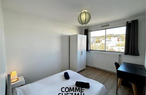 Vandoeuvre-les-Nancy Wohnung | Spacieux appartement pour 8, parking inclus