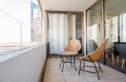 Apoquindo Wohnung | Spacious Accommodation in Parque Arauco 2B2B