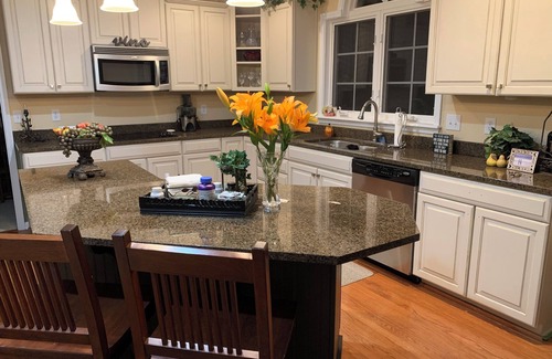 Maxwell Haus | Spacious 4-bedroom house with fitness room one mile from Geist - Fishers