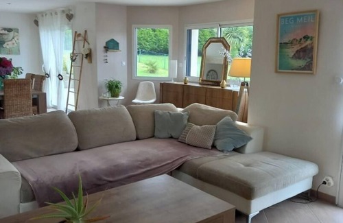 Douarnenez Haus | Spacious and warm house for 6 people