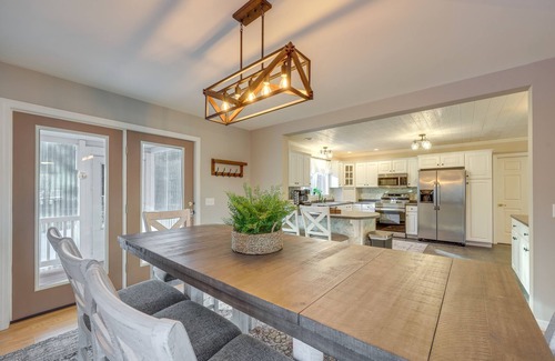 Eagle Lake Haus | Spacious Eagle Lake Home w/ Fireplace & Deck