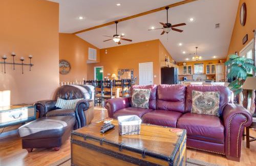 Mountain Home Haus | Spacious Norfork Lake Home Game Room and Views!
