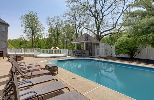 Amherst Haus | Spacious Refuge with Private Pool and Outdoor Bar!