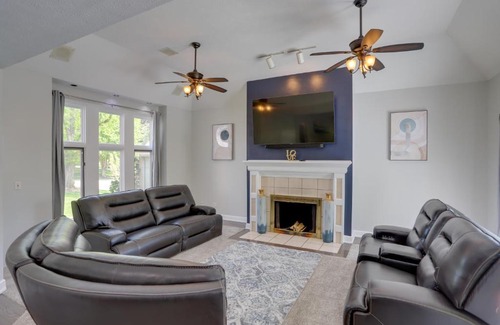 Amherst Haus | Spacious Refuge with Private Pool and Outdoor Bar!