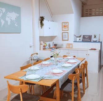 Phra Khanong Nuea Haus | Spacious Relaxing Townhouse with Rooftop in Ekamai