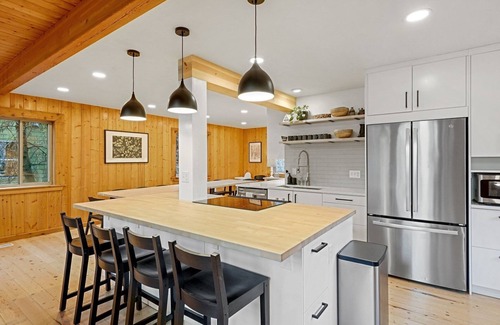 Snowbird Kabine | Spacious Scandinavian Cabin in the Mountains - Perfect for Reunions & Retreats