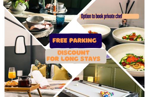 Salford Haus | Spacious Stylish Home with FREE Parking 10 Mins to Manchester Centre & AO Arena Ideal for Groups & Long Stays