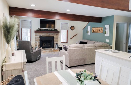 Michaywe Haus | Charming Updated Home Tucked Away in the Pines of Michaywe 4BD/3BA/Heated Patio
