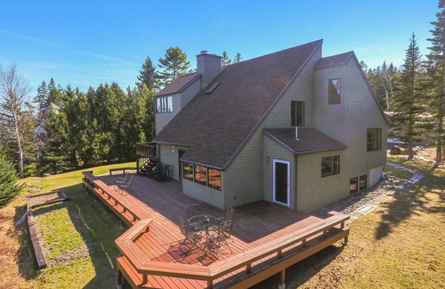 Prospect Harbor Haus | Sparkling and spacious coastal haven with ocean views near Acadia National Park!