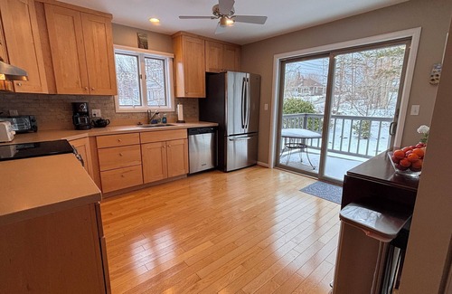 Southwest Harbor Haus | Discounted summer prices! Sunny townhome with views, POOL, EXERCISE ROOM, SAUNA!
