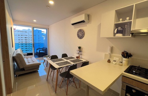 El Rodadero Wohnung | Spectacular Apartment on the Beach with Ocean View