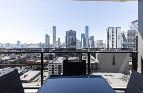 South Brisbane Wohnung | Spectacular views, king bd plus single bed & parking