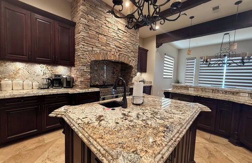 Cienega Springs Haus | Splash Landing! Dock, Pool & Hot Tub | Riverfront House & Guest