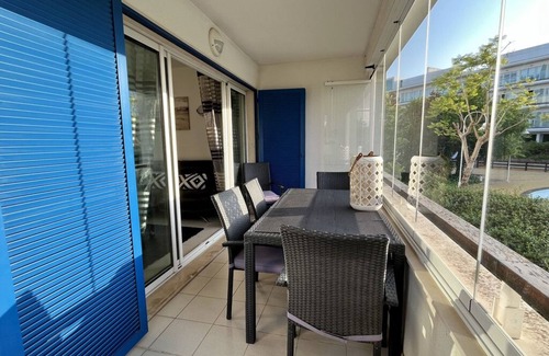 Telheiro Wohnung | Wohnung Lagos Marina 100m2 FREE WIFI / FREE POOL, KLIMAANLAGE.