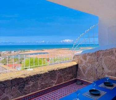 Oualidia Wohnung | Spot vue sur mer Uniquement les familles