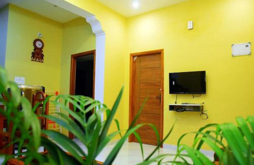 Mothilal Nagar Wohnung | Sri Apt Homestay A1 Family-Friendly 2BHK with Kitchen