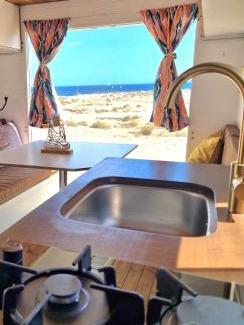 El Medano Sonstige | Static Camper in front of the Sea