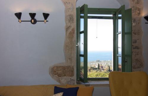 Lefktron Wohnung | Stavroulas Stone House in Rigklia, Messinia