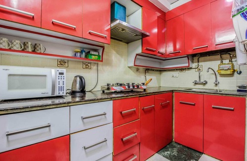 New Delhi Wohnung | Übernachten Sie im vornehmen Zentrum von Delhi in der Nähe des Stadtzentrums, familienfreundlich, privat.