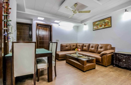 New Delhi Wohnung | Übernachten Sie im vornehmen Zentrum von Delhi in der Nähe des Stadtzentrums, familienfreundlich, privat.