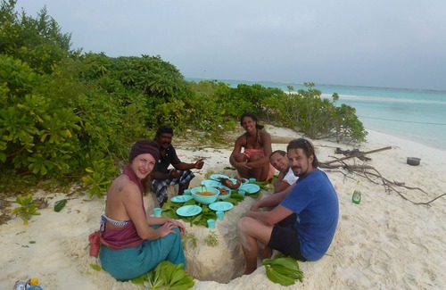 Kurendhoo Wohnung | Sie wohnen im einzigen Gasthaus auf der abgelegenen Insel Kurendhoo lokaler,