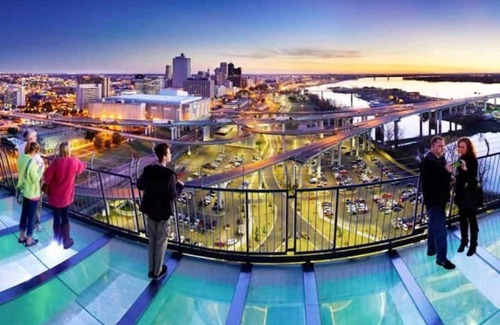 Downtown Memphis Haus | Steps 2 Nightlife Rooftop Deck View Private Garage