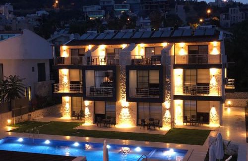 Kalkan Wohnung | Stone House Aparts 1 plus 1 mit Poolterrasse Kalkan No 1