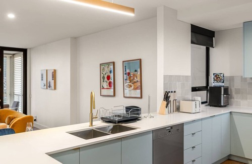 New Farm Wohnung | Story Bridge & Riverview | 2 Carparks | Modern Apt