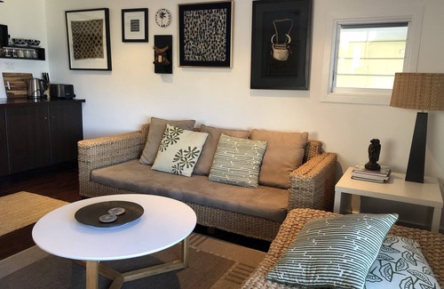 Sapphire Beach Wohnung | Bali Style Studio am Ozean-Haustierfreundlich