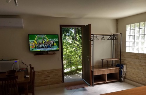 Praia Grande Wohnung | Studio nur wenige Schritte vom wunderschönen Praia do Julião entfernt