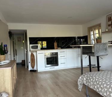 Rougemont Wohnung | Studio au calme avec terrasse