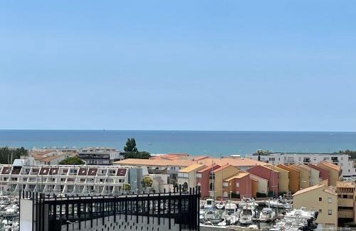 Carnon-Plage Wohnung | Studio cabine vue mer