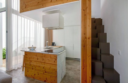 Se Wohnung | Studio 'Casa Vermelha I' mit Terrasse, WLAN und Klimaanlage