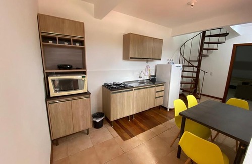 Lagoa da Conceicao Wohnung | Studio com terraço com linda vista para Lagoa