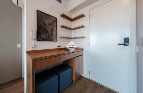 Butanta Wohnung | Studio completo com vista panorâmica - River One