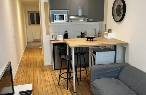Dole Wohnung | Studio downtown Dole, Studio Centre ville Dole